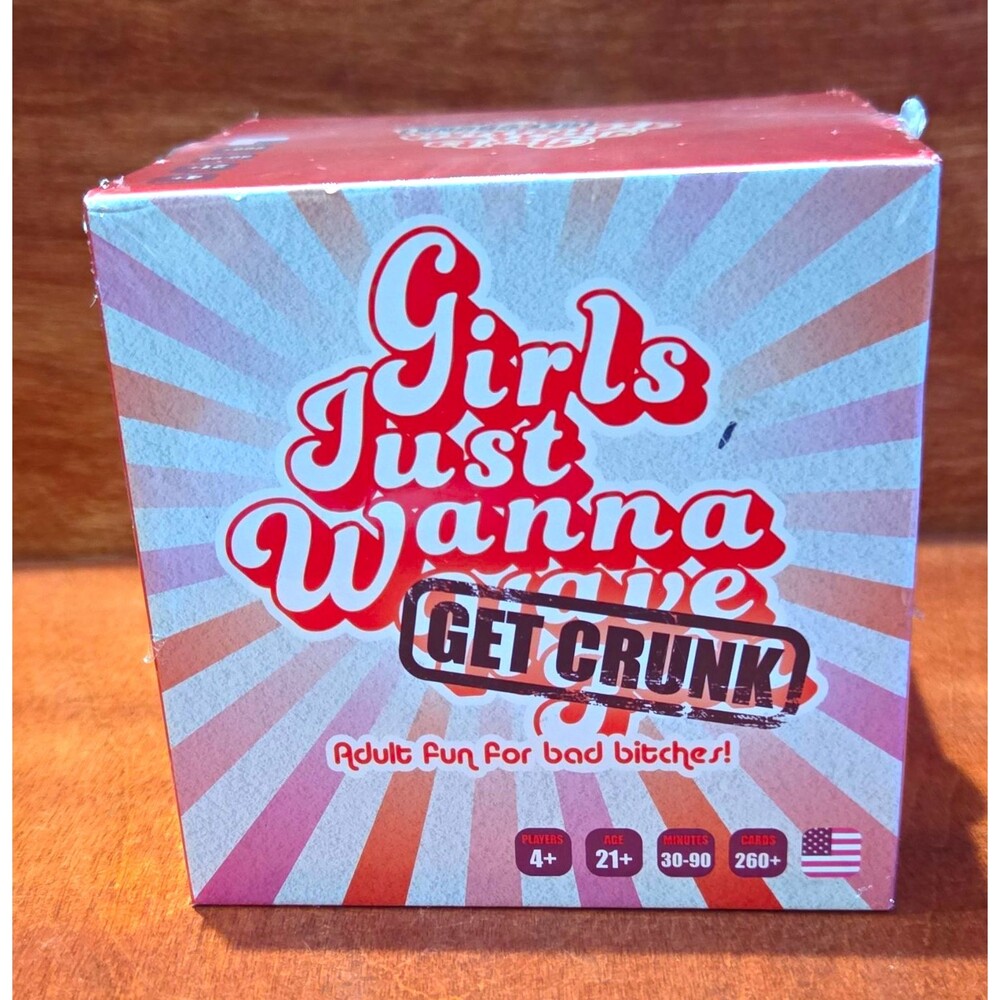 Perfect Girls Just Wanna Get Crunk Adult Bachelorette Card Game 260+ Cards NIB